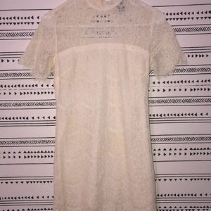 Lace mini dress